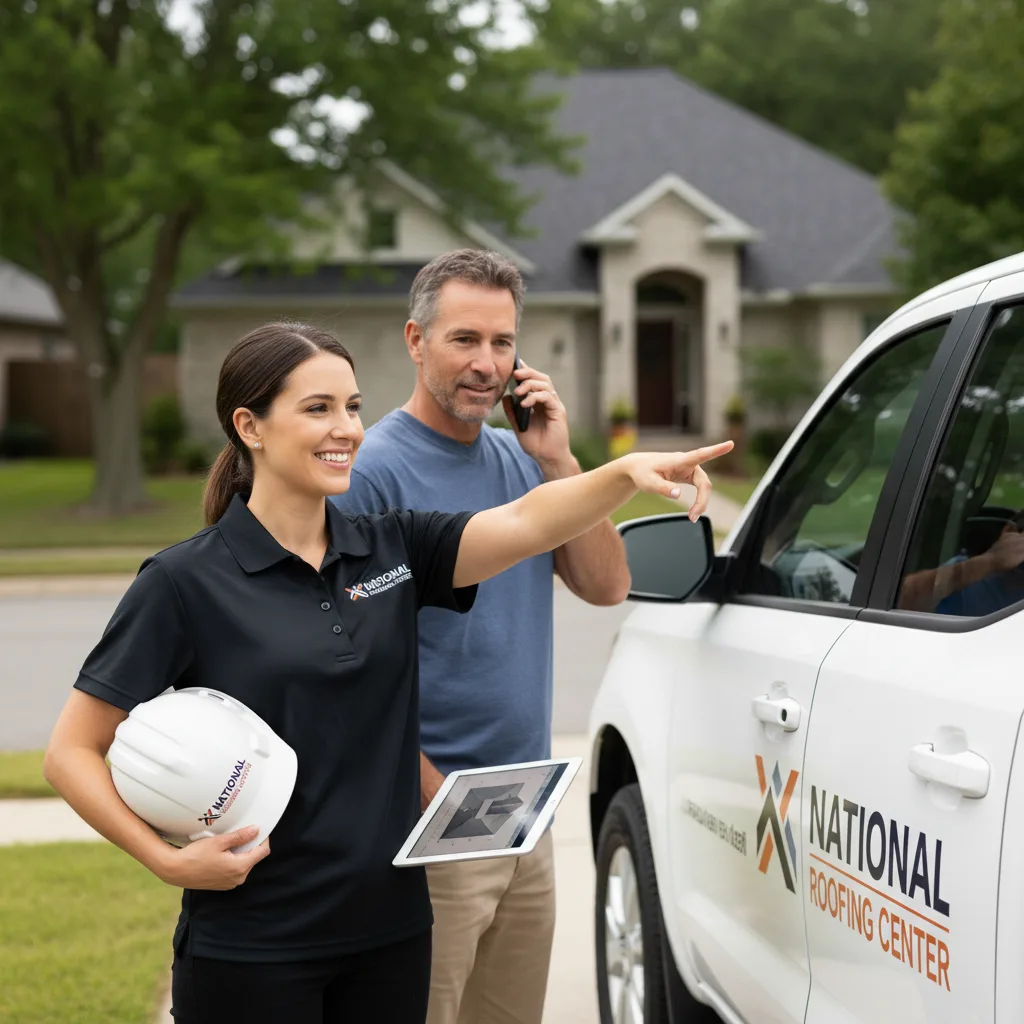 National Roofing Center customer support in Underwood